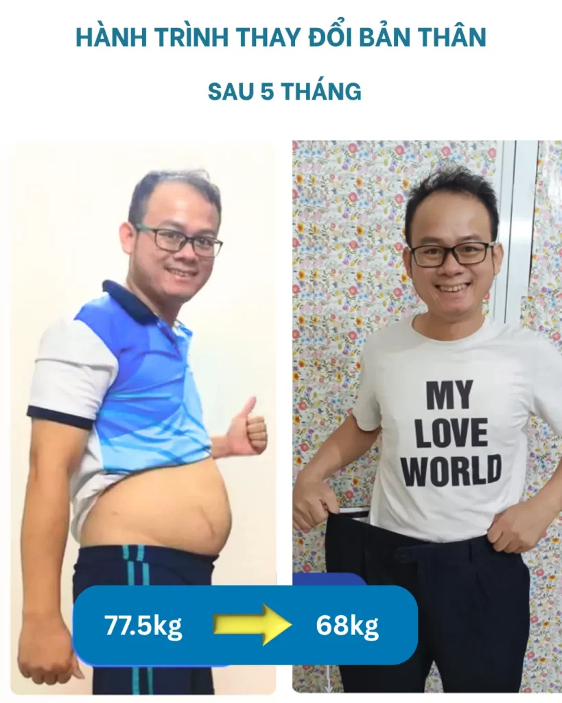 Eo thon hơn, cơ thể khỏe hơn – kết quả thực tế từ Love World